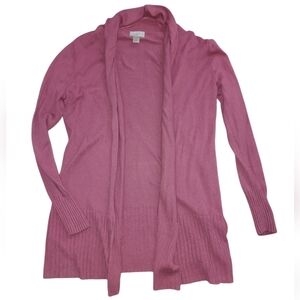 Loft size M pink Cardigan size M